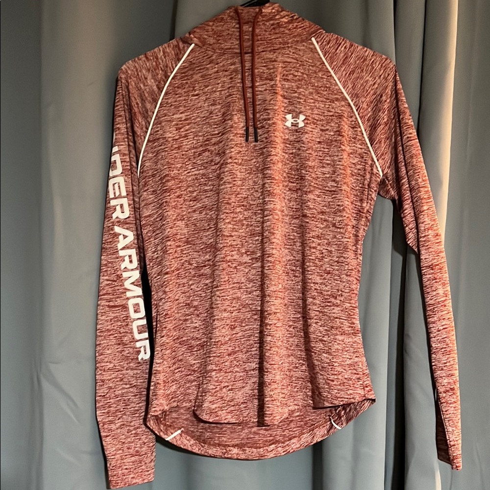 Under Armour Red Long Sleeve Pullover